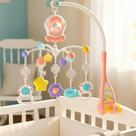 Móbile Infantil Berço Giratório Ninar Unicórnio Sons Luz Projeta Imagem Mobile Original