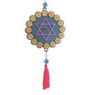 Móbile Mandala Estrela de Davi/Olho de Hórus 12cm Móbile Mandala Estrela de Davi/Olho de Hórus 12cm