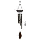 Mobile Mensageiro Sino dos Ventos Alumínio/Metal N3 53cm