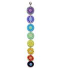 Móbile Olho Grego MDF 7 Chakras Alinhamento Corporal 52 cm Móbile Olho Grego MDF 7 Chakras Alinhamento Corporal 52 cm
