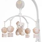 Mobile Para Berço Musical Giratório Urso Balão Bege