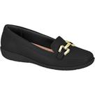 Mocassim Anabela Fivela Tendência Moda Conforto 7393.103 Modare