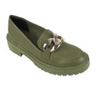 Mocassim Bebecê Feminino Alcaparra e Aveia Ref:T2422-233