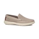 Mocassim casual couro pegada