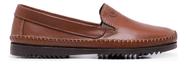 Mocassim Casual Drive Masculino Em Couro Confortável