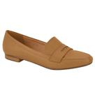 Mocassim Casual Vizzano 1351 Pelica Sapato Loafer Feminino Confortável Social Original