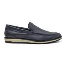 Mocassim Classico Masculino Couro Legitimo Azul