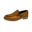 Mocassim Couro Camel Ferracini Masculino