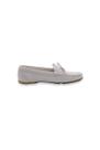 Mocassim Couro Off White Andacco