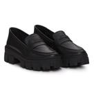 Mocassim Couro Oxford Feminino Tratorado Conforto Moderno