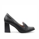Mocassim Couro Salto Alto Mocassim Couro Salto Alto