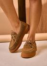 Mocassim Dockside Couro Caramelo