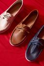 Mocassim Dockside Couro - Marinho