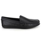Mocassim Dockside Masculino Couro Bico Redondo Calce Fácil