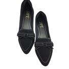 Mocassim Dpé Ibiza Nobuk Costura Preto ou Branco