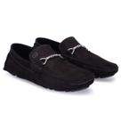 Mocassim Drive Masculino Couro Confortável Com Detalhe Metálico