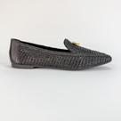 Mocassim Em Rafia Natural Com Detalhe Em Couro Mocassim Em Rafia Natural Com Detalhe Em Couro