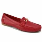Mocassim Feminino Andacco Em Couro Tipo Sapatilha Ref 45029 -