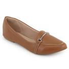 Mocassim Feminino Bico Fino Confortável