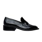 Mocassim Feminino Carrano Couro Verniz Preto - 759004