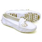 Mocassim Feminino Couro Laço Casual Conforto