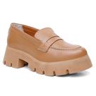 Mocassim Feminino Couro Solado Tratorado Calce Fácil Casual Mocassim Feminino Couro Solado Tratorado Calce Fácil Casual
