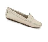 Mocassim Feminino, de couro, forrado, Palmilha Anatomico 450 Mocassim Feminino, de couro, forrado, Palmilha Anatomico 450