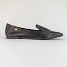 Mocassim feminino em couro liso 348