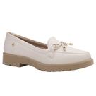 Mocassim Feminino Floater Lux New Off White Softli 10003.10015 Mocassim Feminino Floater Lux New Off White Softli 10003.10015