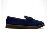 Mocassim Feminino Giulia Domna Nobuck Azul Marinho - 1950