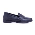 Mocassim Feminino Ipê Mulato Sapatilha Feminina Gravata Couro Confortavel Preto
