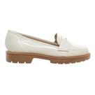 Mocassim Feminino Loafer Tratorado Beira Rio 4283.115 Off White