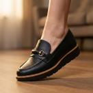 Mocassim Feminino Modare Adereço Dourado Preto Mocassim Feminino Modare Adereço Dourado Preto