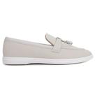Mocassim Feminino Moleca Nobuck Cinza - 581910229464