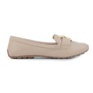 Mocassim Feminino Sua Cia Bege Fendi - 82631 Mocassim Feminino Sua Cia Bege Fendi - 82631
