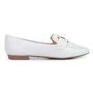 Mocassim Feminino Sua Cia Branco Off White - 8222 Mocassim Feminino Sua Cia Branco Off White - 8222