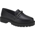 Mocassim Feminino Tratorado Bico Redondo com Enfeite Strass Brilho 026-010