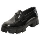 Mocassim Feminino Tratorado Plataforma Casual Moderna