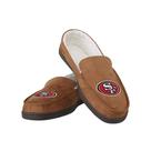 Mocassim FOCO San Francisco 49ers NFL Bege para homens Mocassim FOCO San Francisco 49ers NFL Bege para homens