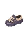 Mocassim Infantil Bebê Menino Pompom Marinho