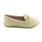 Mocassim Infantil Menina Mini Sua Cia 9146.51800 - Bege Mocassim Infantil Menina Mini Sua Cia 9146.51800 - Bege