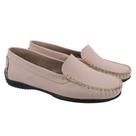 Mocassim Ketter Boots Feminino Couro Conforto Casual Sapato Costura Manual Nude