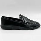 Mocassim Loafer Feminino Preto Moleca 5819.103