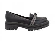Mocassim Loafer Moleca Feminino com Strass 5775.107