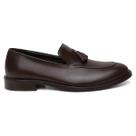 Mocassim Loafer Social Centuria Bambolim Couro Cafe