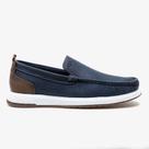 Mocassim Maasculino Democrata Easy Flop Pulse Couro 610101