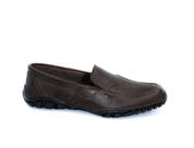 Mocassim Masculino Casual Drive Sapatenis Couro Marrom Caribe