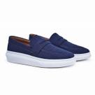 Mocassim Masculino Casual Sem Cadarço Slip On Confortável Solado Alto