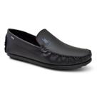 Mocassim Masculino Confortável Leve Macio Casual Flexível Sola de Borracha Resistente Preto