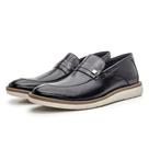 Mocassim Masculino Couro Sapato Social Conforto Macio Calce Fácil Leve